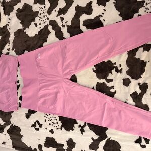 AYBL Baby Pink 3-Piece Matching Set Bra Leggings Jacket